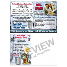 HVAC Fall Tune-Up Postcard #16 (Fall/Furnace)